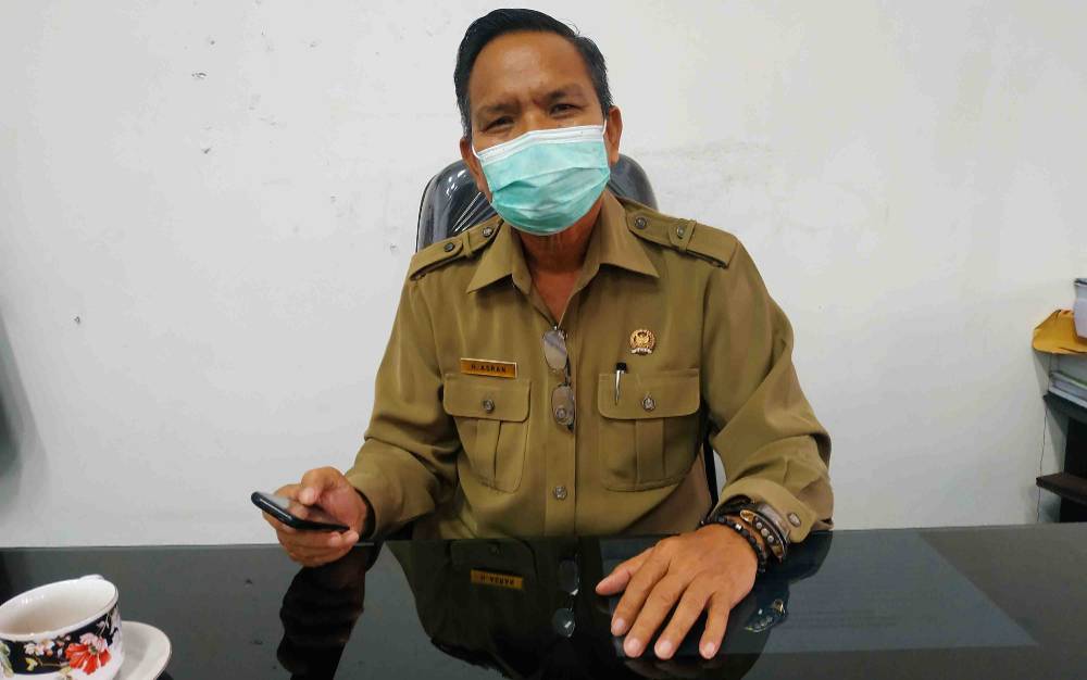 Anggota Komisi II DPRD Barito Utara, Asran.