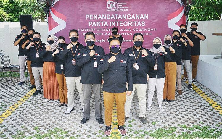 Rangkaian kegiatan penandatanganan Pakta Integritas Tahun 2021.