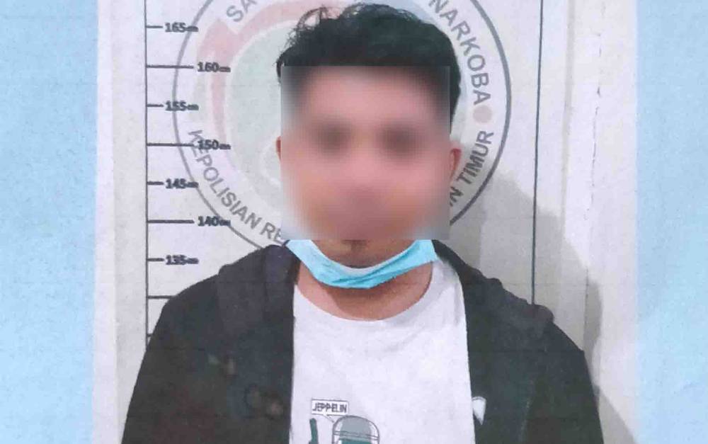 M. Nuryakin alias Yakin tersangka kasus sabu.