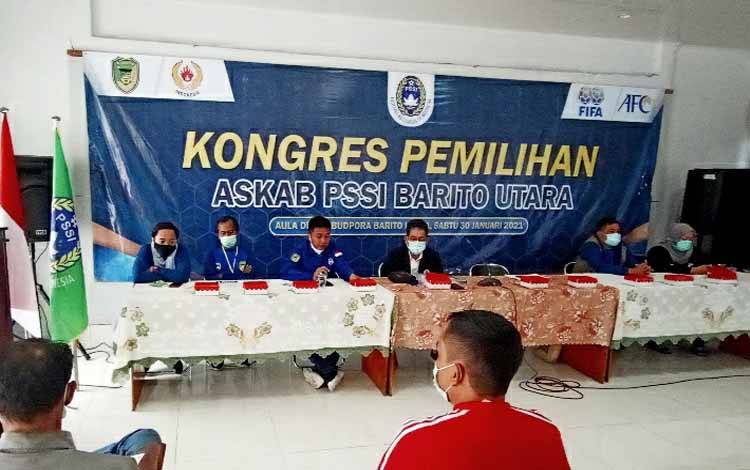 Kongres pemilihan Askab PSSI Barito Utara, Sabtu 30 Januari 2021