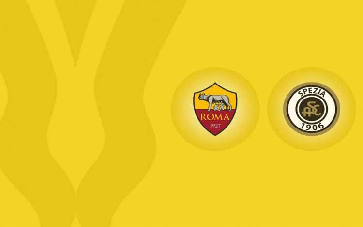 Ilustrasi pertandingan babak 16 besar Piala Italia antara AS Roma melawan Spezia yang berlangsung Rabu (20/1/2021)