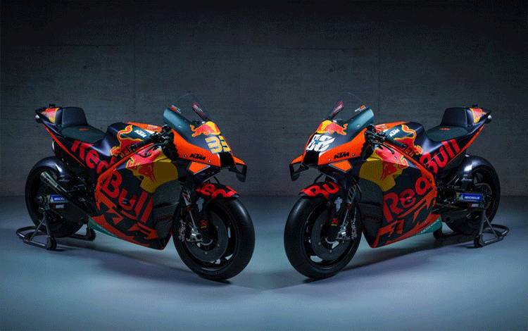 Motor KTM RC16 milik tim Red Bull KTM Factory Racing (HO via KTM Images)3