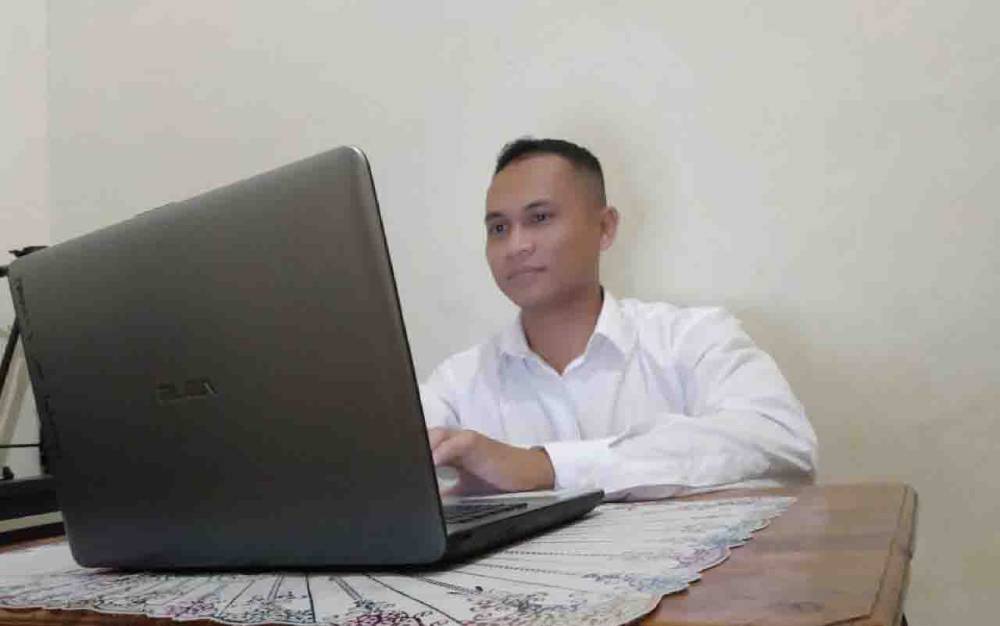 Peserta kegiatan penyerahan CPNS lingkup Pemprov Kalteng, Selasa 23 Februari 2021