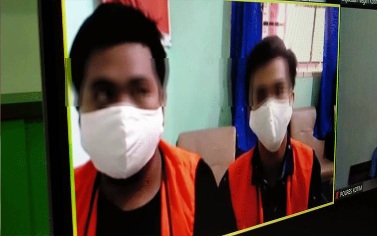 Irfansyah alias Ifan dan Febri Maulana alias Epeb tersangka Sabu.