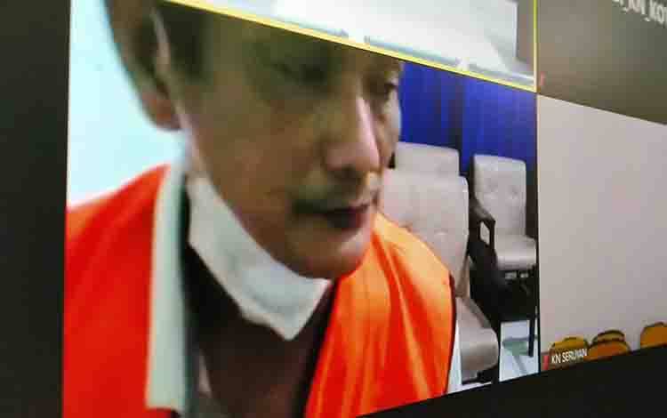 Aries Yudhistira alias Apin terdakwa kasus sabu