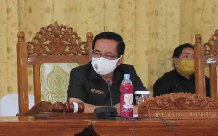Ketua DPRD Kabupaten Gumas, Akerman Sahidar.