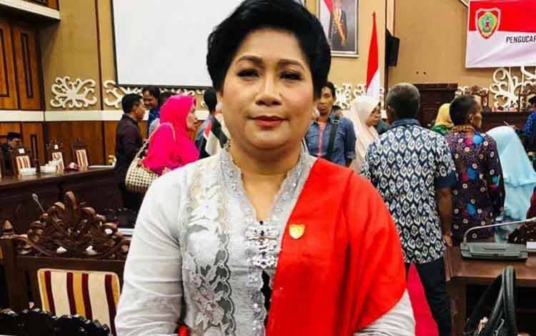 Sekretaris Komisi III DPRD Kalteng, Kuwu Senilawati.