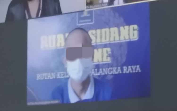 Terdakwa Yeremia Alias Mia