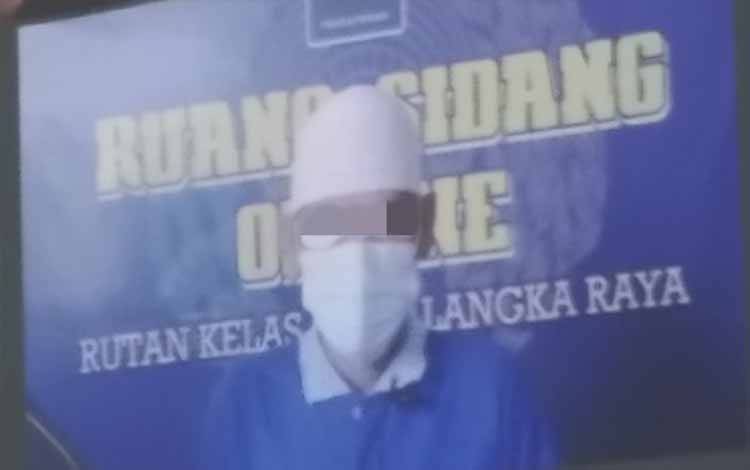 Terdakwa Saupi Yanto alias Upi