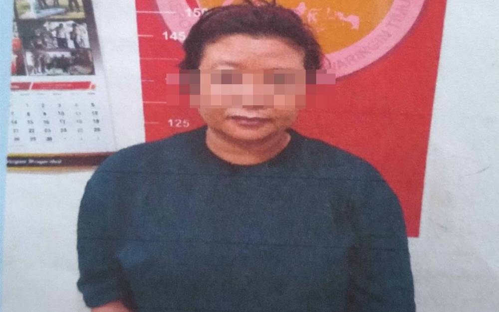 Tersangka kasus sabu, Try Posaitti alias Wewe.