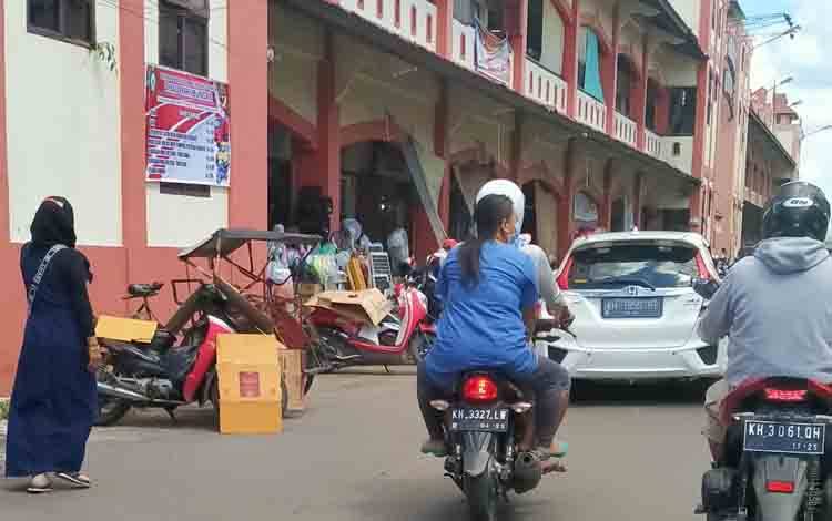 Kawasan pusat perbelanjaan Mentaya salah satu sentra ekonomi di Kotim