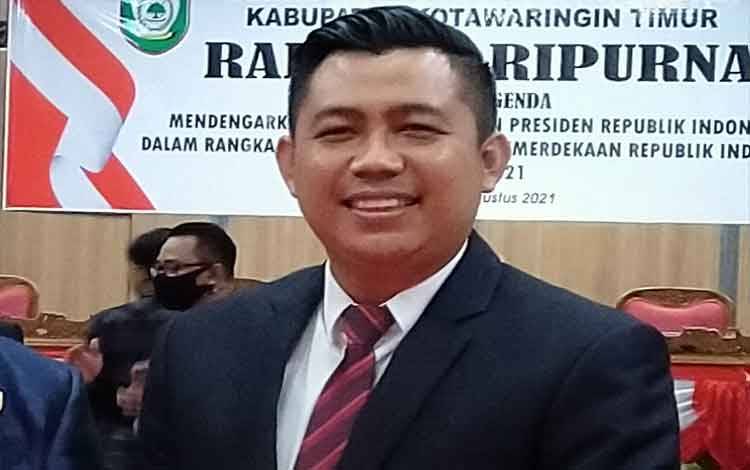 Ketua Komisi IV DPRD Kotawaringin Timur, M Kurniawan Anwar