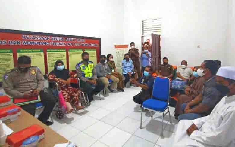 Restorative justice di Kejaksaan Negeri Barito Utara, dalam kasus kecelakaan lalu lintas yang melibatkan anak di bawah umur.