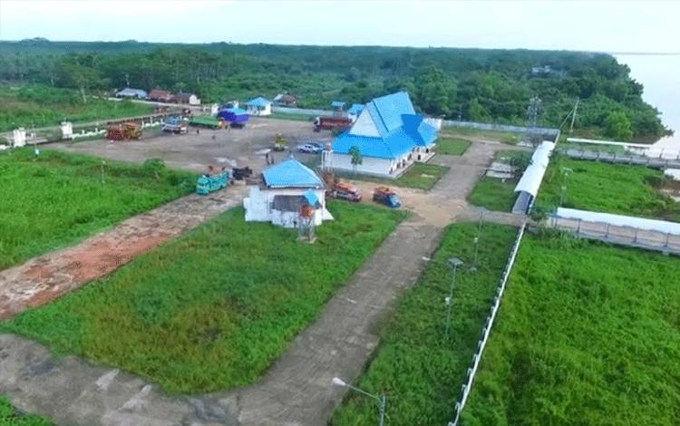 Pelabuhan Bahaur Kabupaten Pulang Pisau.