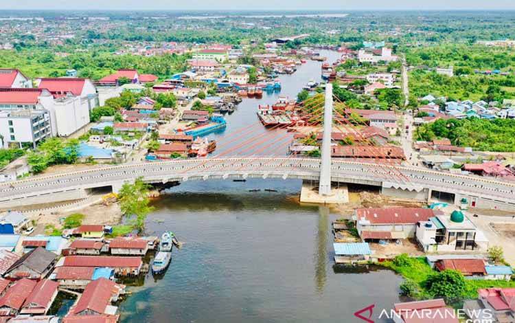 Jembatan Sei Alalak, Banjarmasin, Provinsi Kalimantan Selatan
