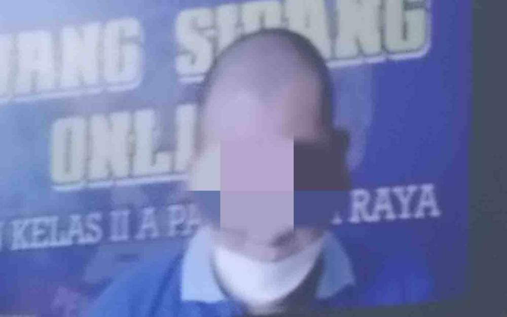 Terdakwa kasus sabu, Muhamad Cahyadi Noor alias Odol.