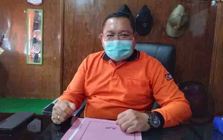 Sekretaris Satgas Covid-19 yang juga Kepala Pelaksana BPBD Katingan, Roby.
