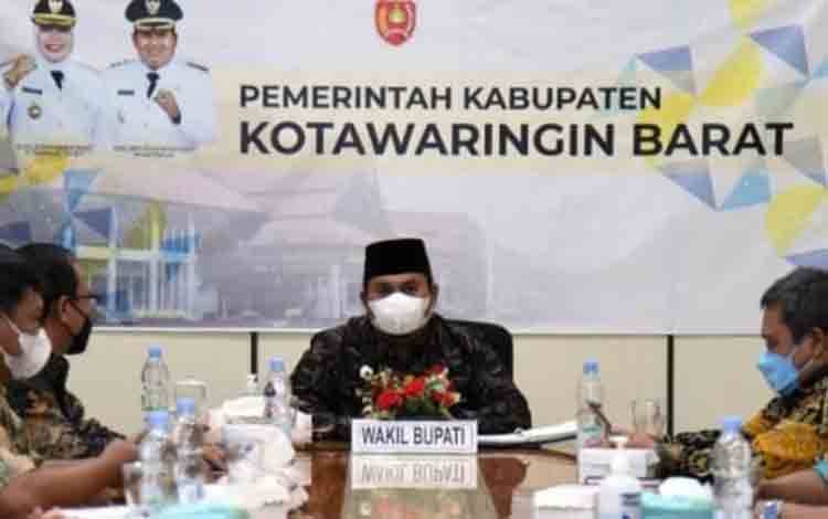 Wakil Bupati Kobar Ahmadi Riansyah.