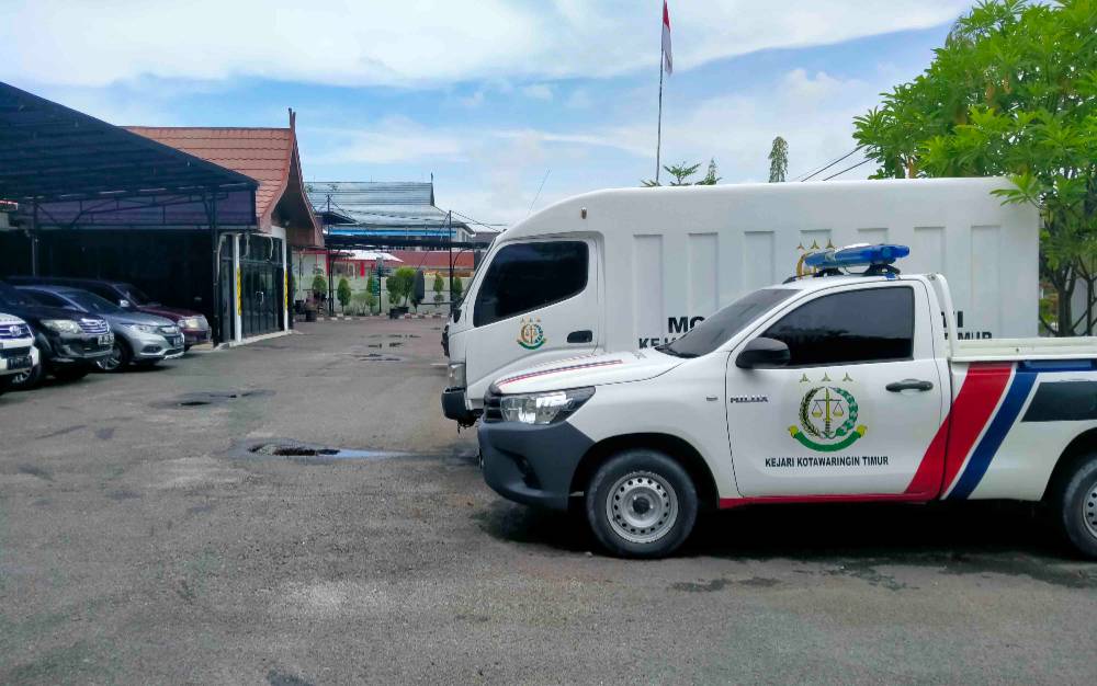 Depan kantor Kejaksaan Negeri Kotawaringin Timur