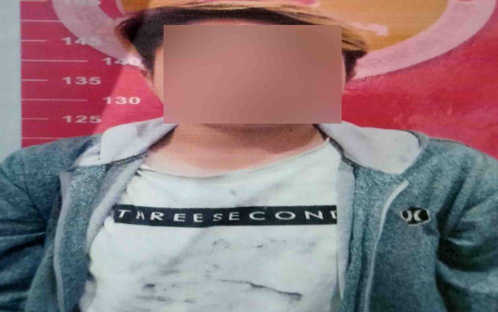 Indah Muslifah (28) tersangka kasus sabu.