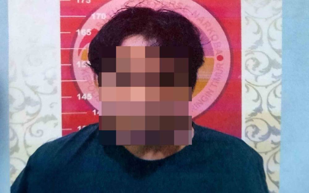 Fendi alias Iyong tersangka kasus sabu