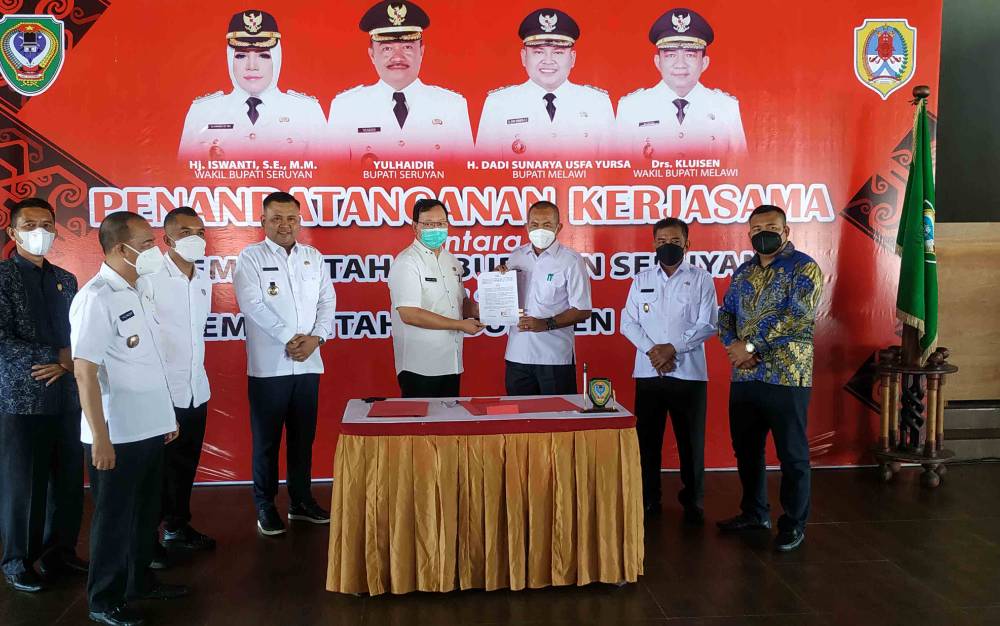 Pelaksanaan perjanjian kerjasama antara Dinas Kesehatan Seruyan dan RSUD Melawi