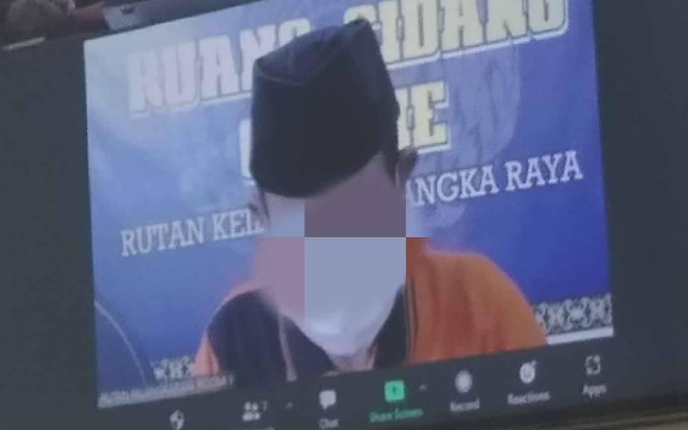 Terdakwa kasus pemalsuan hasil swab PCR, Mohammad Yani.
