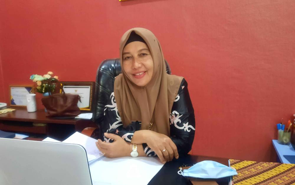Kepala BKPP Kobar, Aida Lailawati.