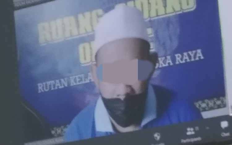 Terdakwa Abdul Hadi alias Unat