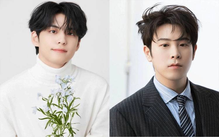 Wonpil DAY6 dan P.O Block B (Instagram.com/day6kilogram/pyojihoon_official)