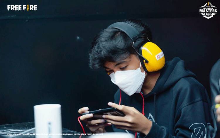 Rosman dari tim AURA IGNITE Free Fire Indonesia Masters (FFIM) 2022 Spring. (ANTARA/HO-Garena Indonesia)