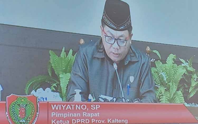 Ketua DPRD Kalteng, Wiyatno