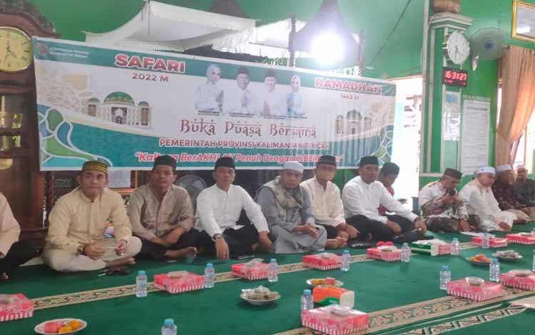 Rangkaian kegiatan safari Ramadan Pemerintah Provinsi Kalimantan Tengah