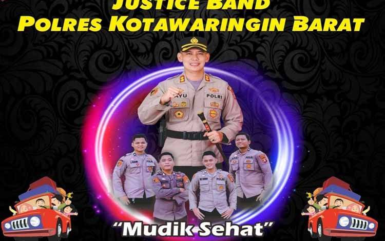 Justice Band Polres Kobar rilis lagu 'Mudik Sehat'