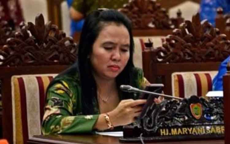 Anggota DPRD Kalteng Dapil III, Maryani Sabran