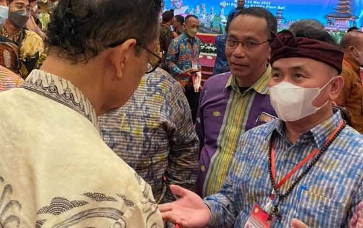 Fotoist: Gubernur Kalimantan Tengah (Kalteng), Sugianto Sabran saat berdiskusi dalam kegiatan APPSI 2022