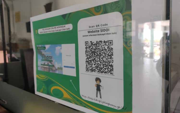 Sistem Informasi Dukcapil Oloh Itah (Si-Doi) andalan Disdukcapil Palangka Raya pecah antrian dan penumpukan pengurusan dokumen kependudukan