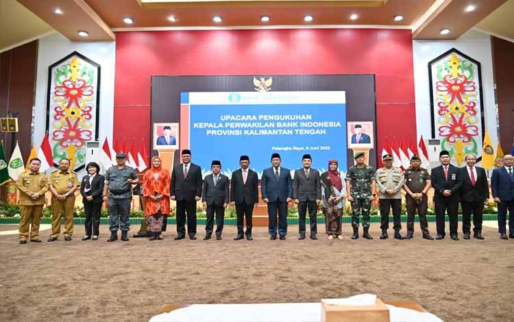 Pengukuhan Kepala Bank Indonesia Provinsi Kalimantan Tengah, Yura Djalins