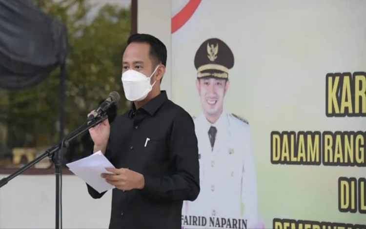Wali Kota Palangka Raya Fairid Naparin