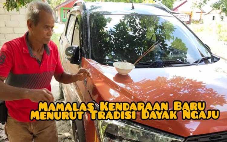 Tradisi Dayak Ngaju, Mamalas kendaraan baru