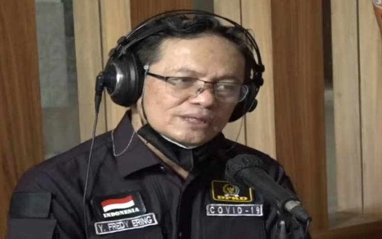 Ketua Komisi I DPRD Kalteng, Yohannes Freddy Ering. (FOTO: IST)