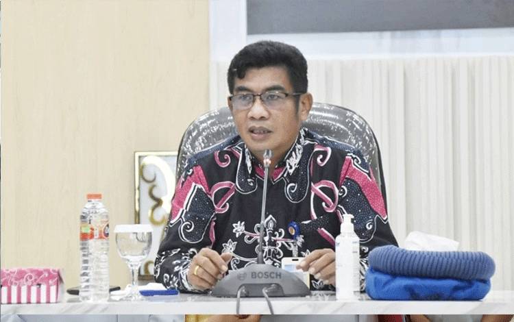 Kepala Diskominfosantik Kalteng, Agus Siswadi (FOTO: MMC KALTENG/ASEP)