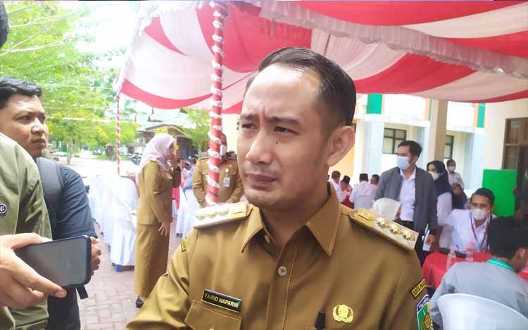 Wali Kota Palangka Raya Fairid Naparin. (FOTO: HENDRI)