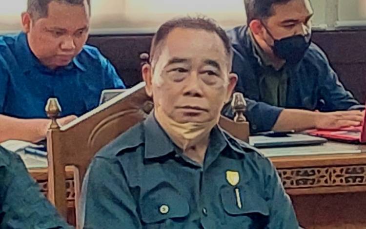 Ketua Komisi II DPRD Kalteng, Achmad Rasyid. (FOTO: DONNY D)