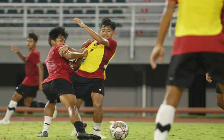 Para pemain Timnas U-20 Indonesia untuk Piala AFC U-20 2023. (HO/Pssi.org)