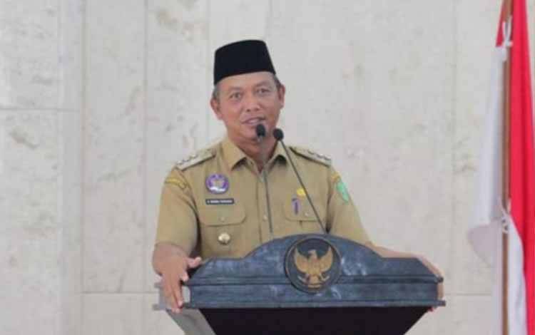 Bupati Sukamara, Windu Subagio. (FOTO: NORHASANAH)