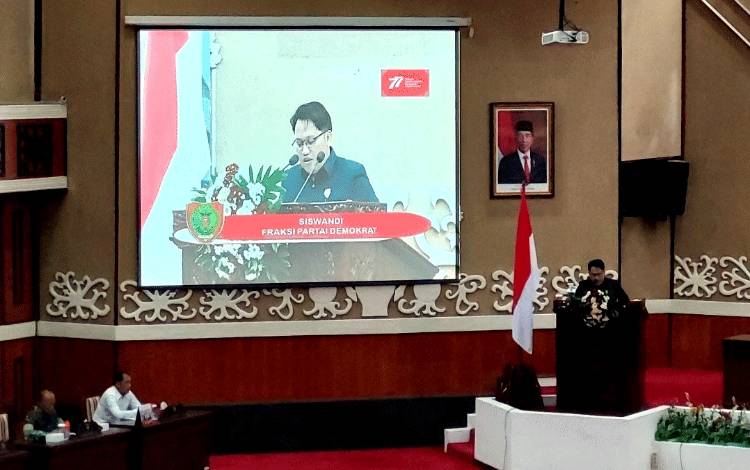 Wakil Ketua Komisi III DPRD Kalteng, Siswandi. (FOTO: DONNY D)