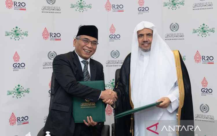 Ketua Umum PBNU KH Yahya Cholil Staquf (Gus Yahya). (ANTARA/HO-Humas PBNU)