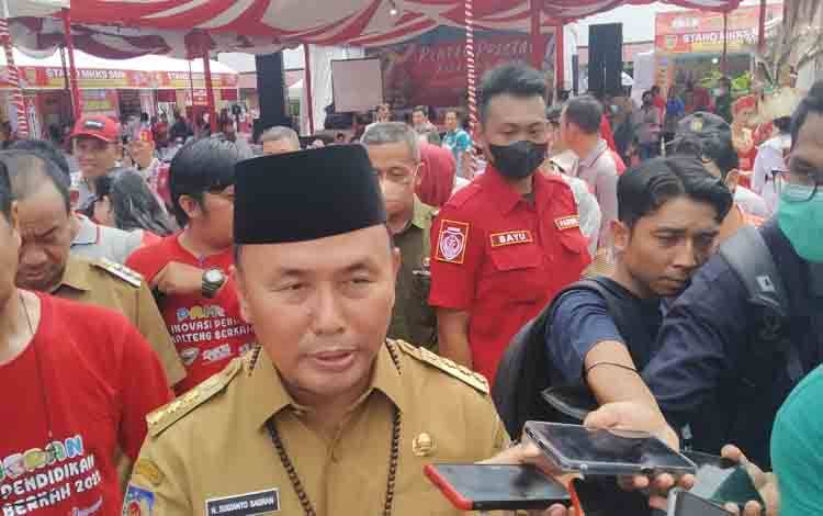 Gubernur Kalteng, Sugianto Sabran (FOTO : NOPRI)