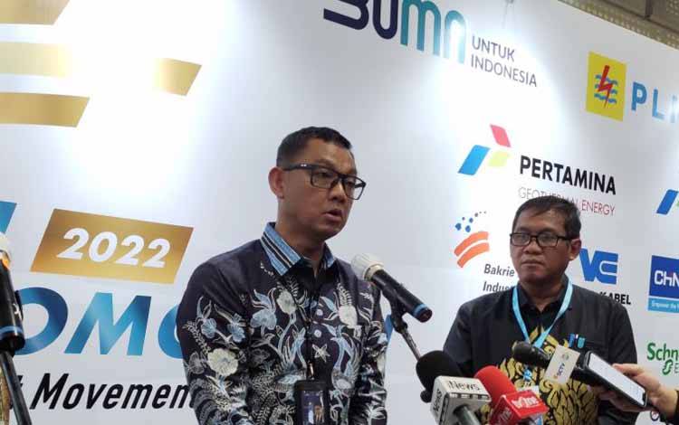 Direktur Utama PT PLN (Persero) Darmawan Prasodjo. ANTARA/Ade Irma Junida